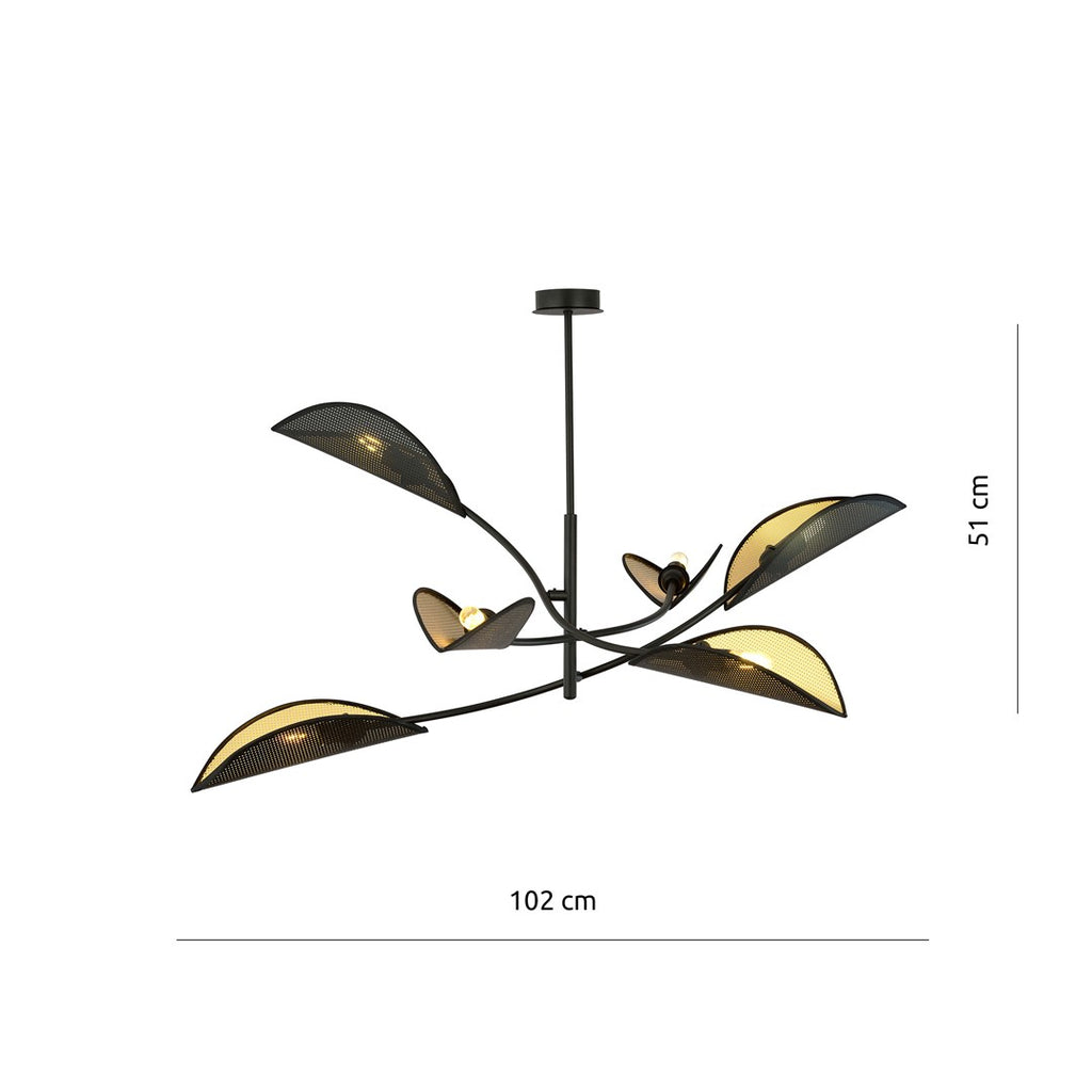 Emibig LOTUS 6 Deckenleuchte – Bild 6