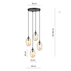 Emibig ASTRAL 4 PREMIUM Pendelleuchte – Bild 13