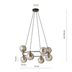 Emibig AZURA 8 Pendelleuchte – Bild 12