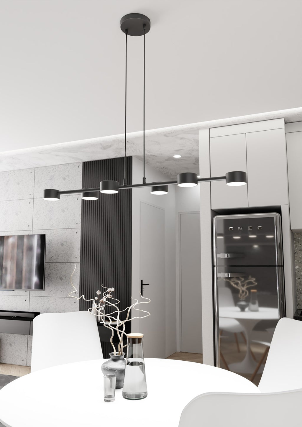 Emibig MEGARA 6 Pendelleuchte – Bild 8