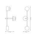 Emibig NATSU K2 Wandleuchte – Bild 1