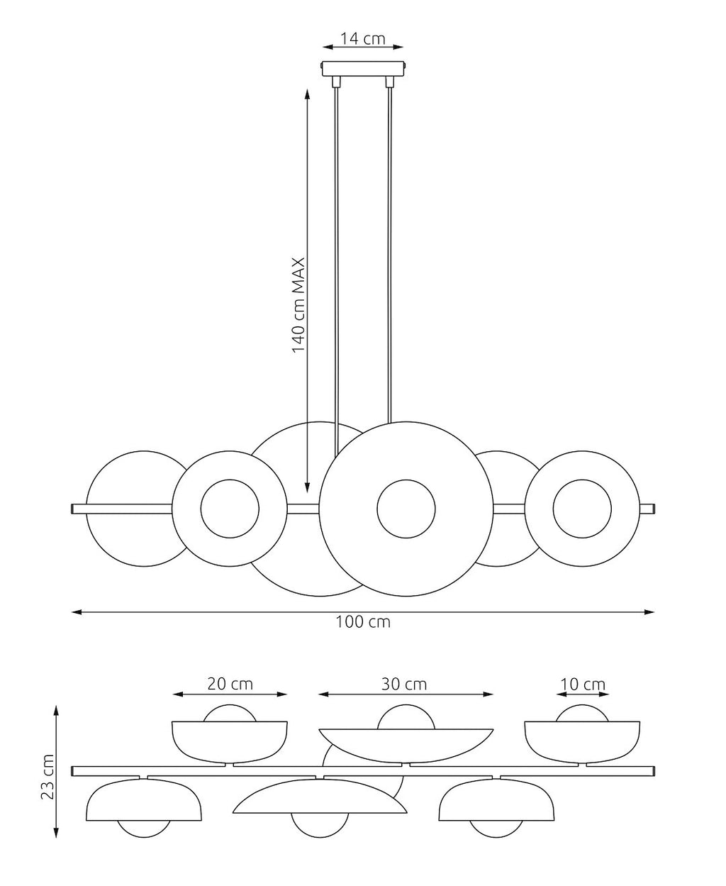 Emibig VOLUM 6 Pendelleuchte – Bild 25