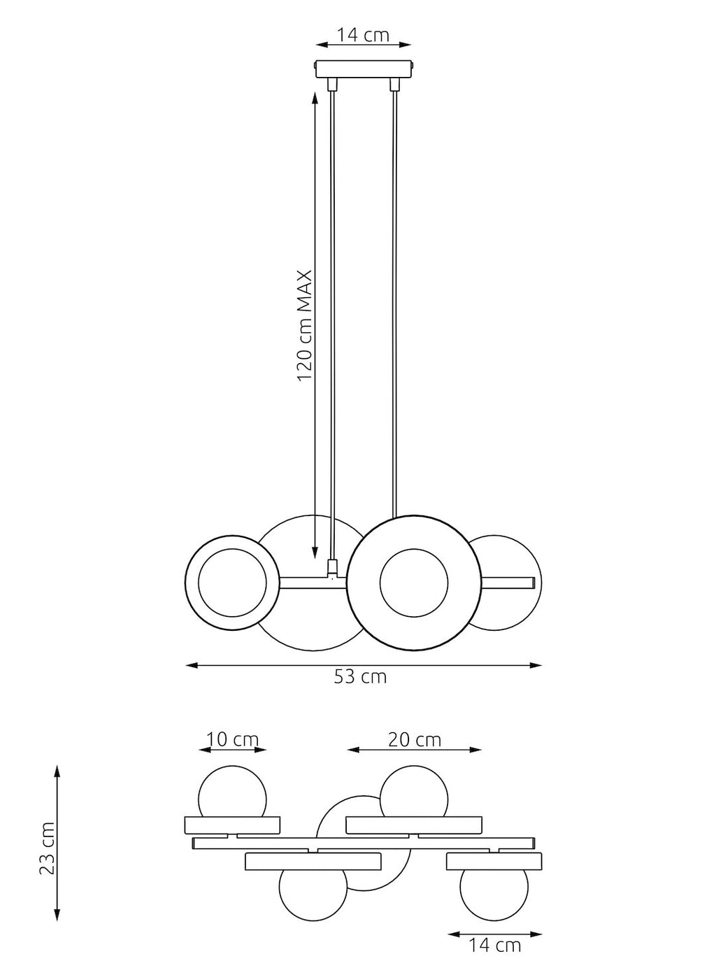 Emibig MODEL 4 Pendelleuchte – Bild 9