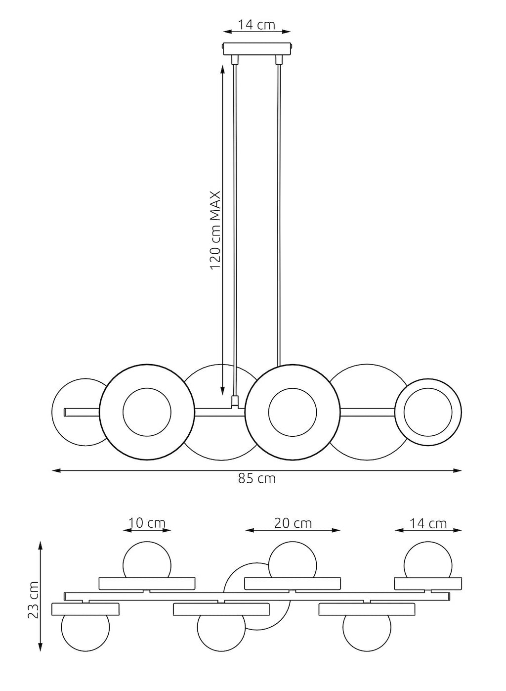 Emibig MODEL 6 Pendelleuchte – Bild 9