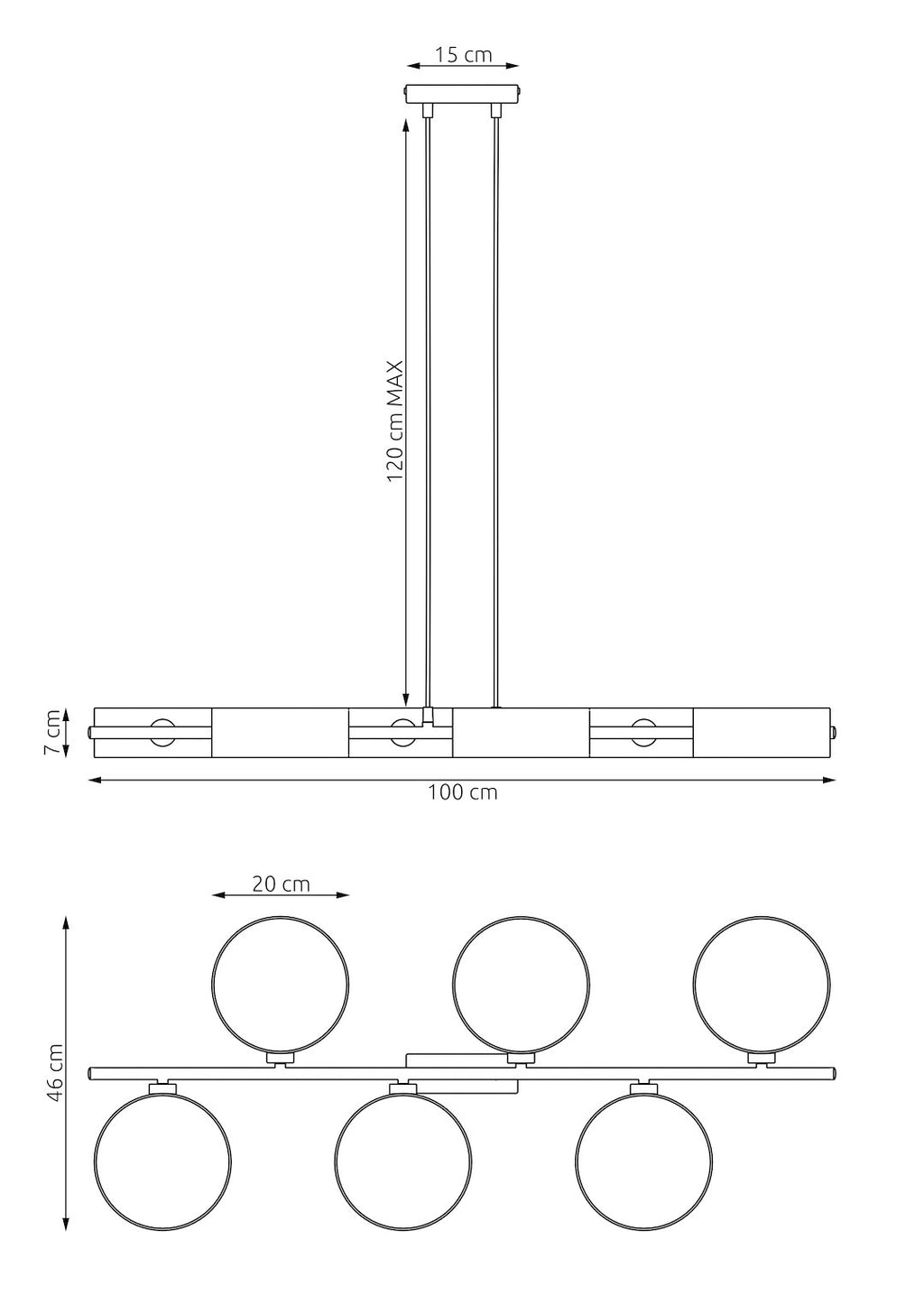 Emibig DRUMZ 6 Pendelleuchte – Bild 10
