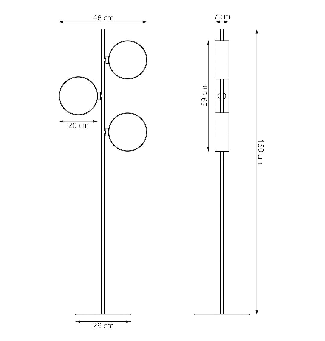 Emibig DRUMZ LP3 Stehleuchte – Bild 18