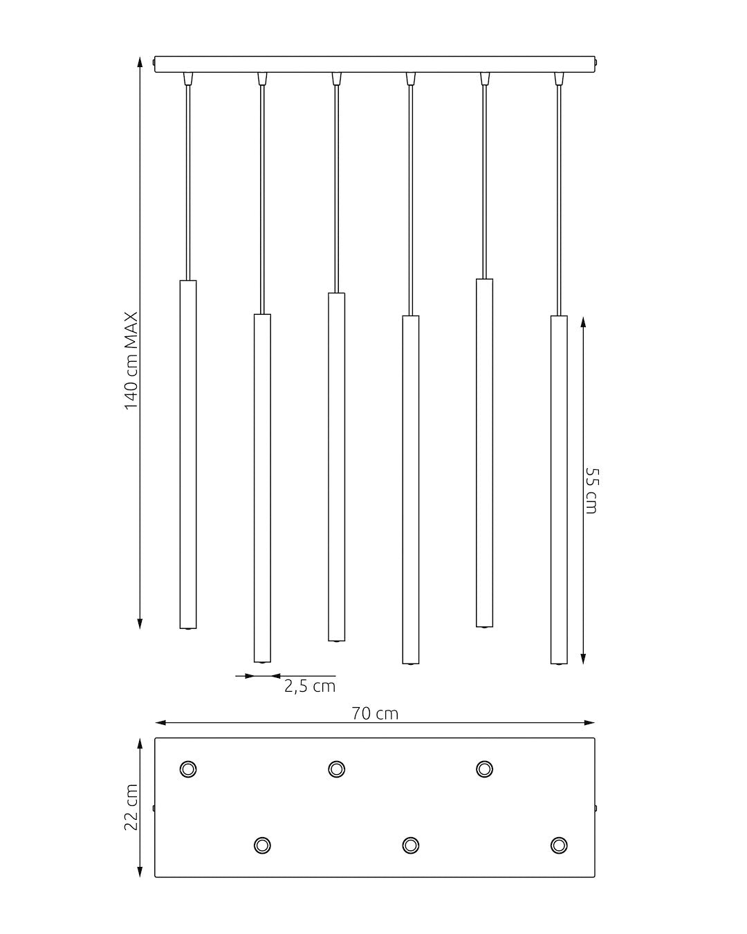 Emibig SELTER 6 Pendelleuchte – Bild 16