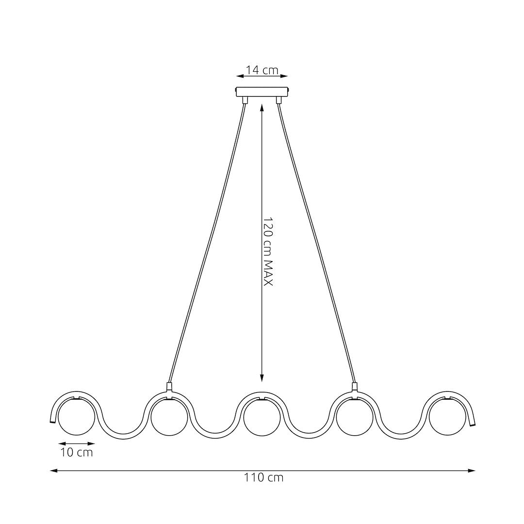 Emibig SINUS 5 Pendelleuchte – Bild 18