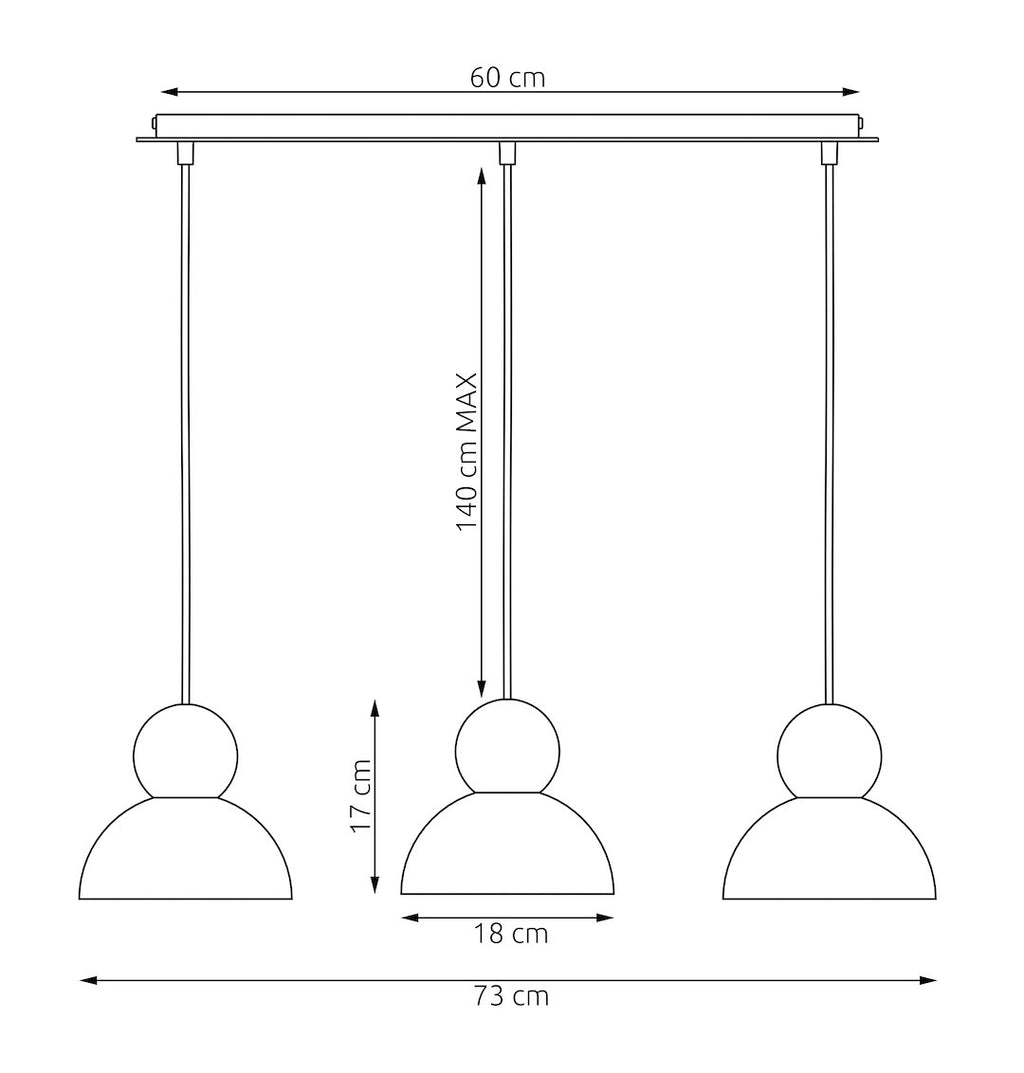 Emibig KAKI 3 Pendelleuchte – Bild 18