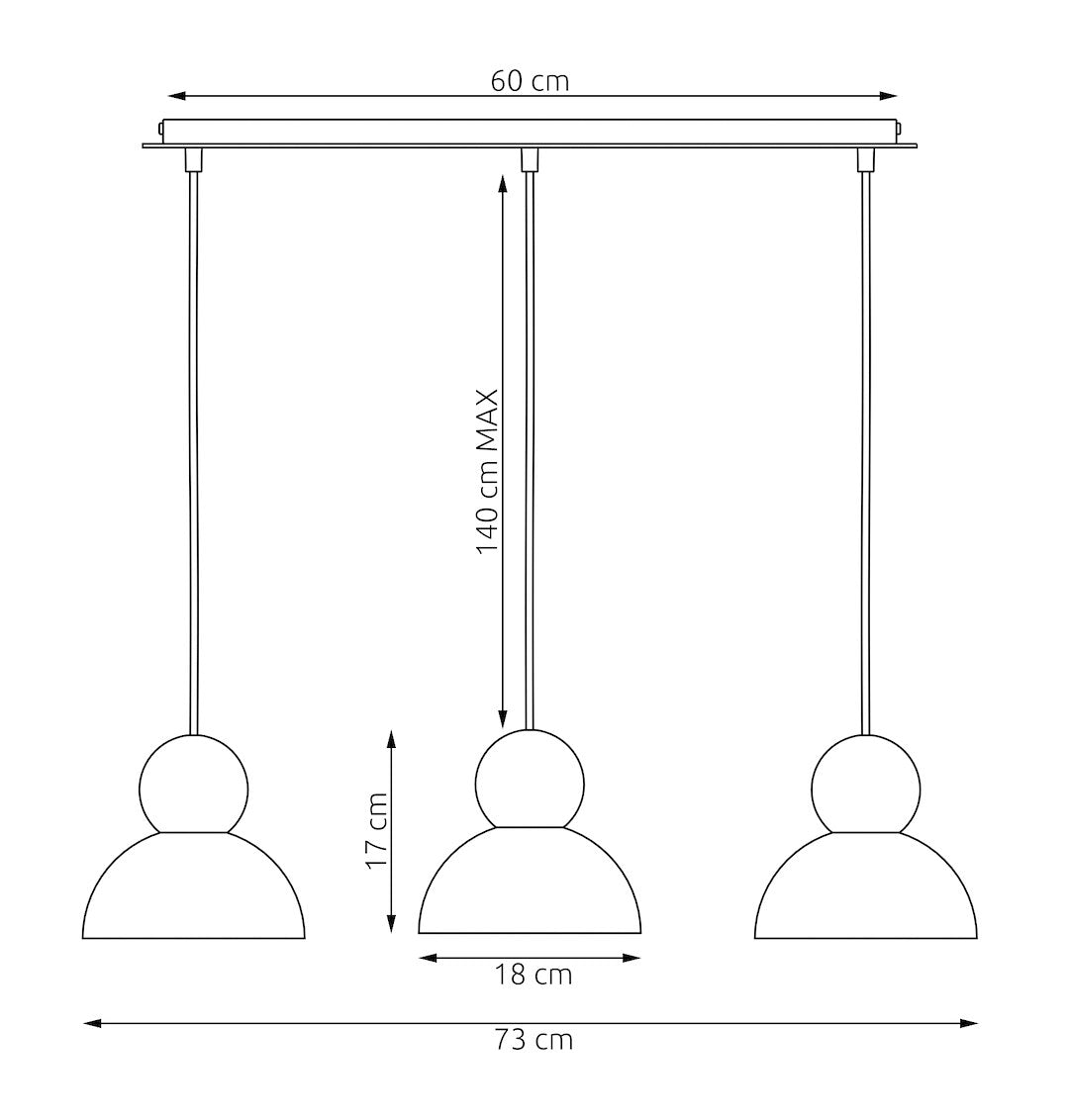 Emibig KAKI 3 Pendelleuchte – Bild 18