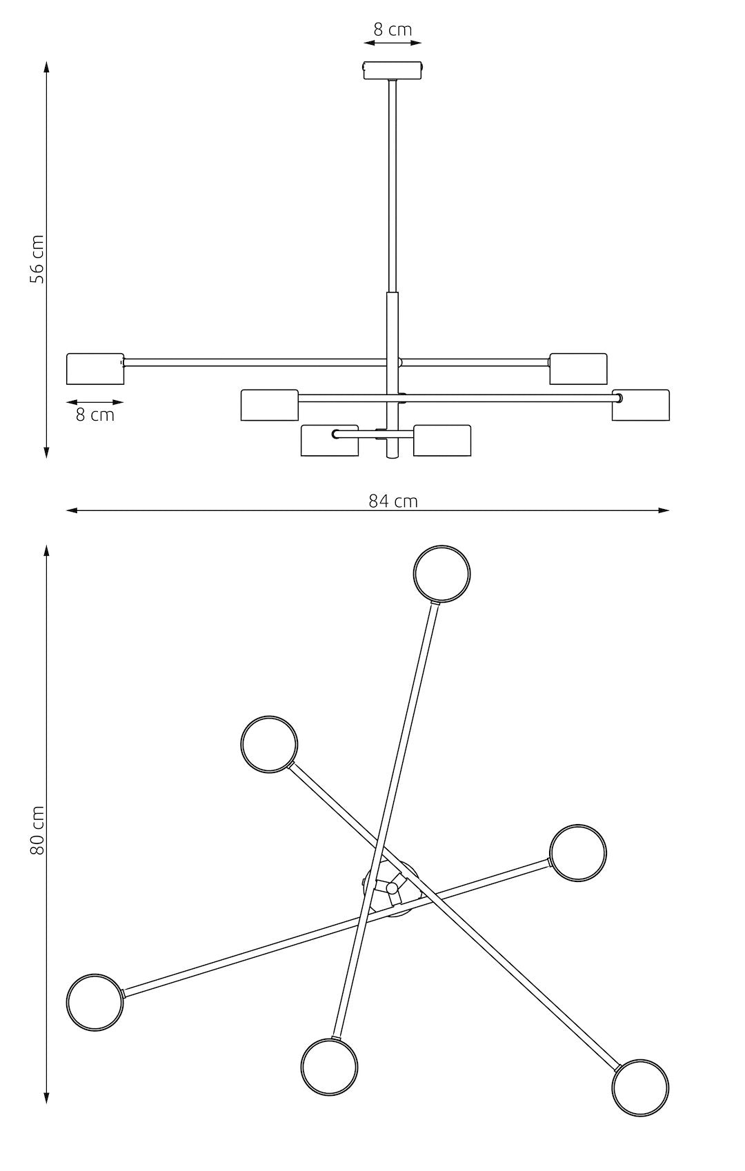 Emibig NATSU 6 Deckenleuchte – Bild 10