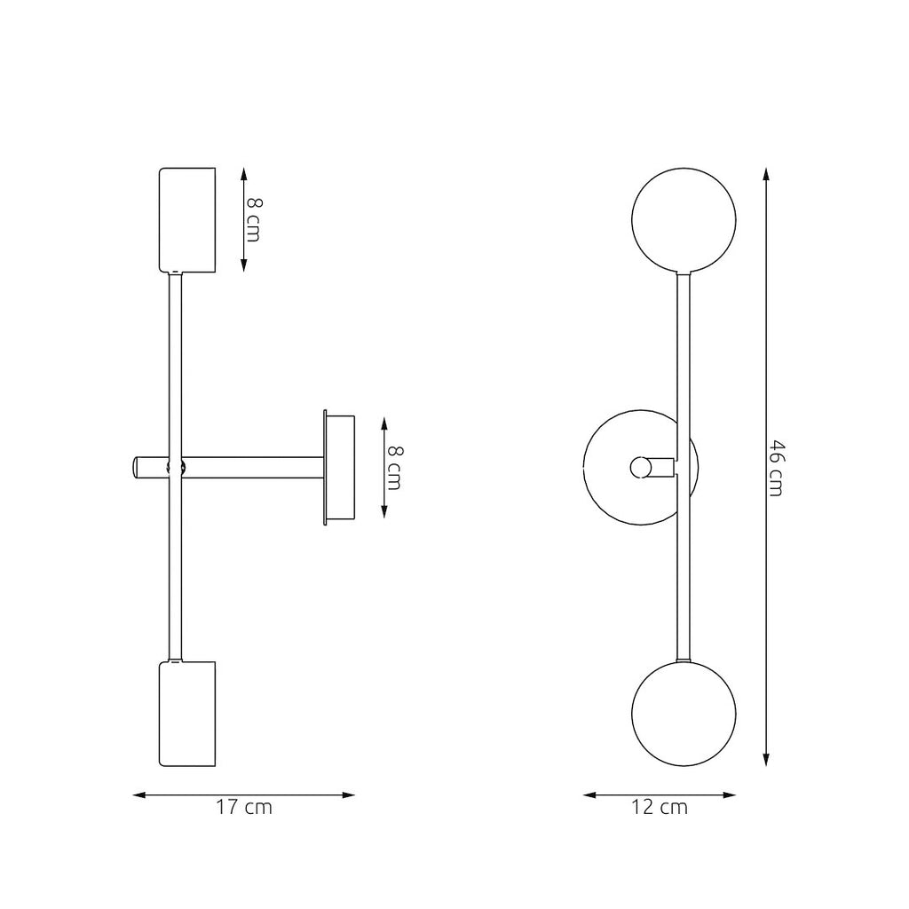 Emibig NATSU K2 Wandleuchte – Bild 5