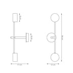 Emibig NATSU K2 Wandleuchte – Bild 7