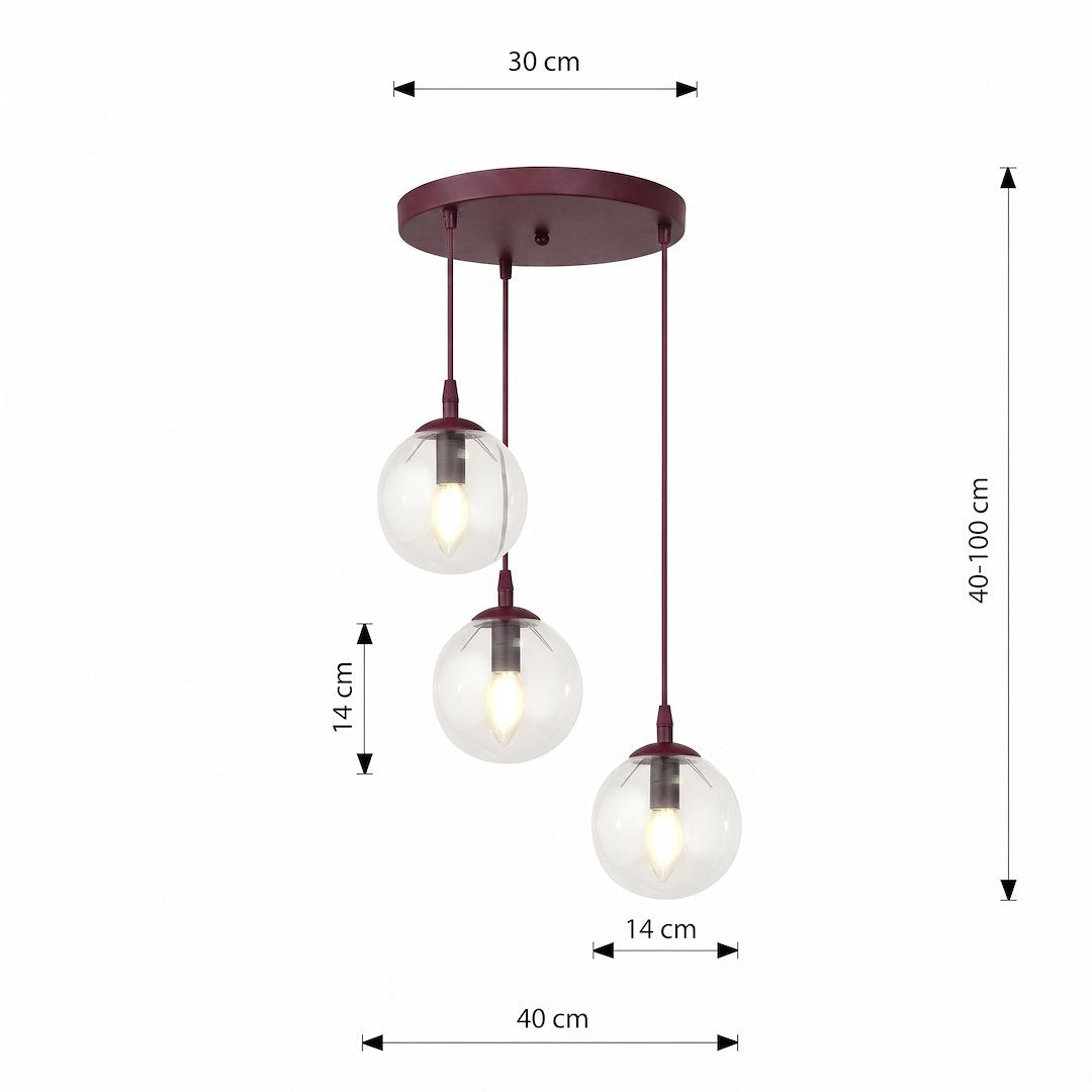 Emibig COSMO 3PREM Pendelleuchte – Bild 6