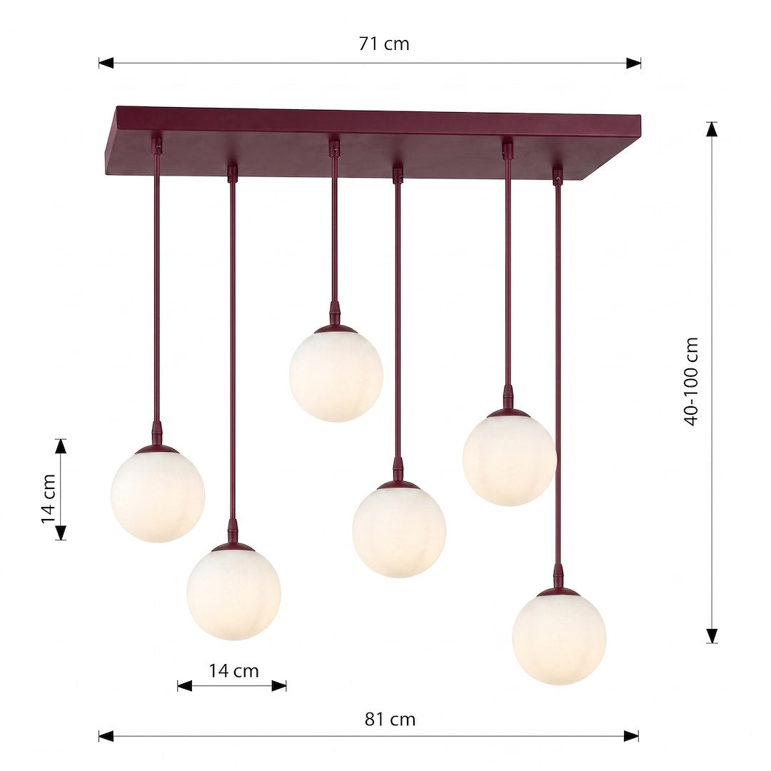 Emibig COSMO 6 Pendelleuchte – Bild 13