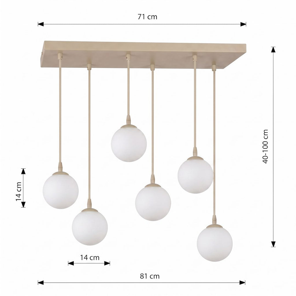 Emibig COSMO 6 Pendelleuchte – Bild 15