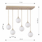 Emibig COSMO 6 Pendelleuchte – Bild 15