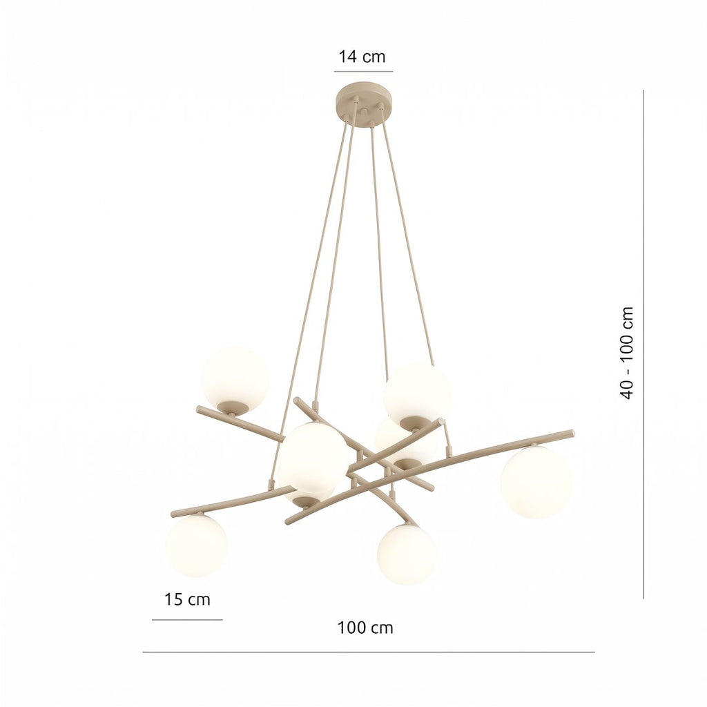 Emibig ESSA 8 Pendelleuchte – Bild 40