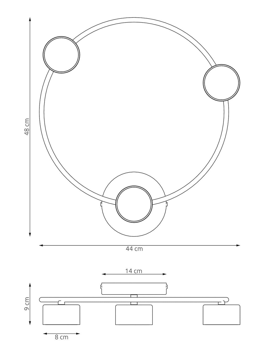 Emibig LUCIO 3 Deckenleuchte – Bild 12