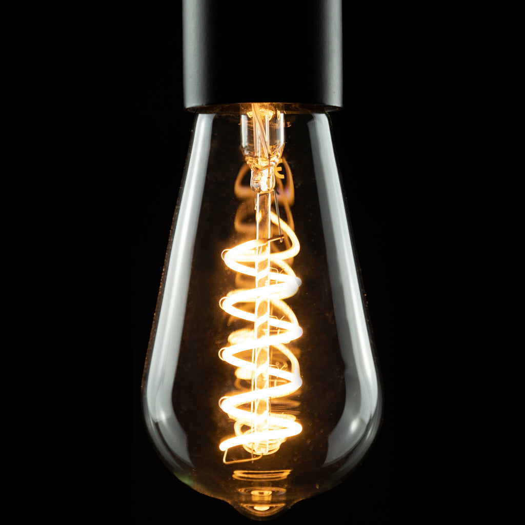 SEGULA LED Soft Rustika Curved klar – E27, 3,2 W, 2.200 K, dimmbar – Bild 2