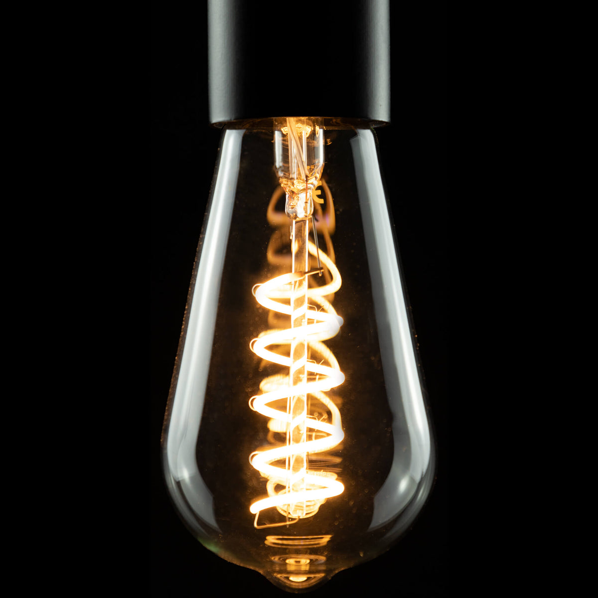 SEGULA LED Soft Rustika Curved klar – E27, 3,2 W, 2.200 K, dimmbar – Bild 2