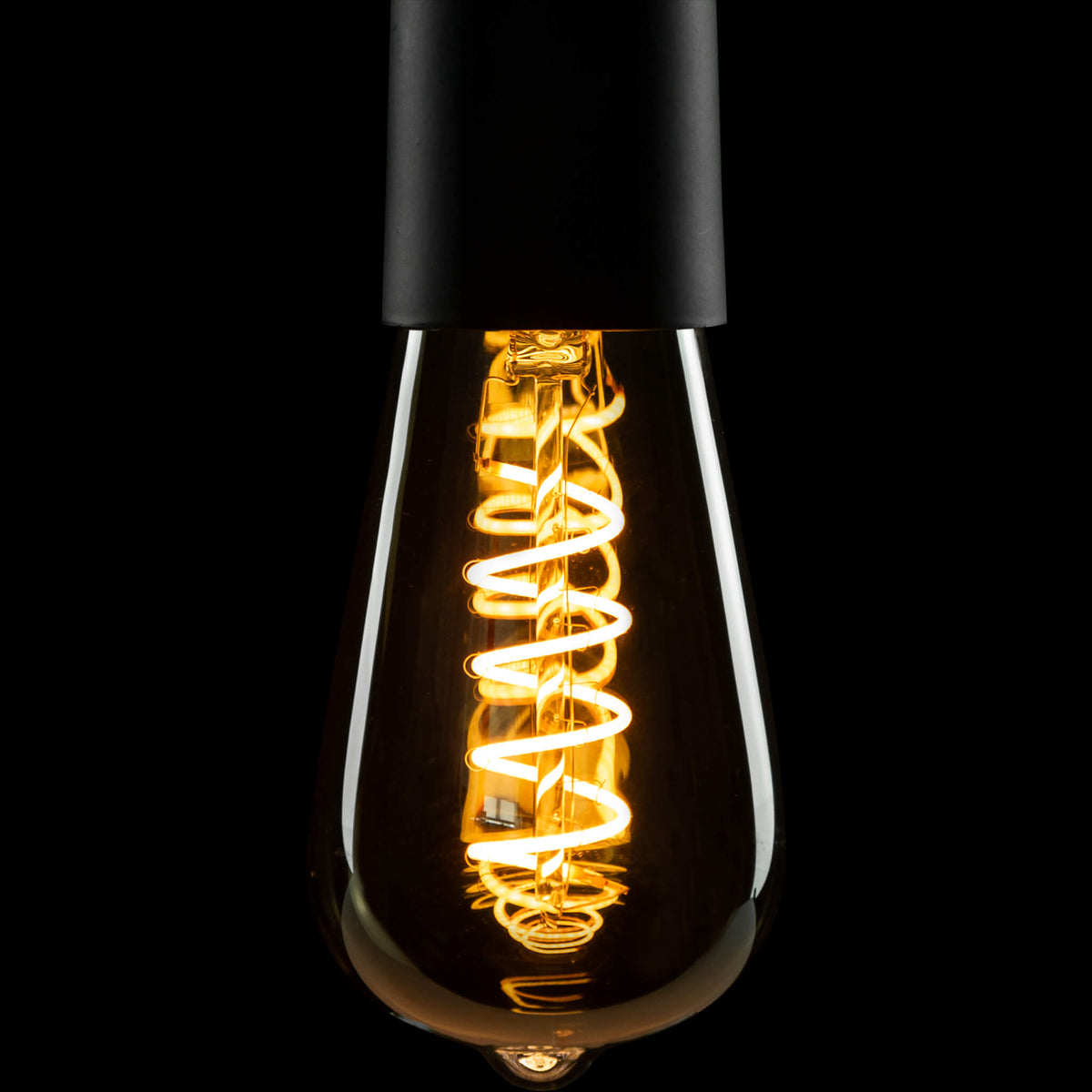 SEGULA LED Soft Rustika Curved smokey grau – E27, 3,2 W, 1.900 K, dimmbar – Bild 2
