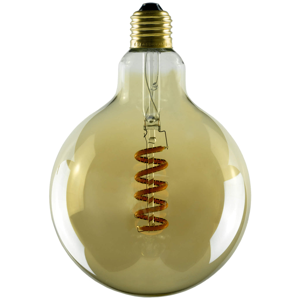 SEGULA LED Soft Globe 125 Curved golden – E27, 6 W, 1.900 K, dimmbar – Bild 1