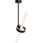 SEGULA Deckenleuchte Wiper – S14d, Metall schwarz – Bild 1