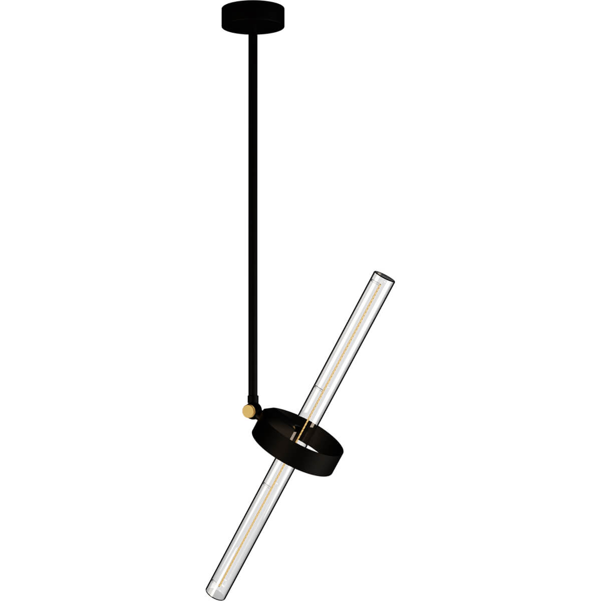 SEGULA Deckenleuchte Wiper – S14d, Metall schwarz – Bild 2