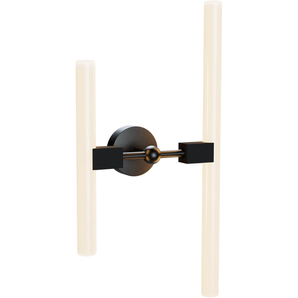 SEGULA Wandfassung Voltage – 2 x S14d, Metall schwarz-gold, S14d – Bild 1