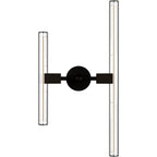 SEGULA Wandfassung Voltage – 2 x S14d, Metall schwarz-gold, S14d – Bild 2