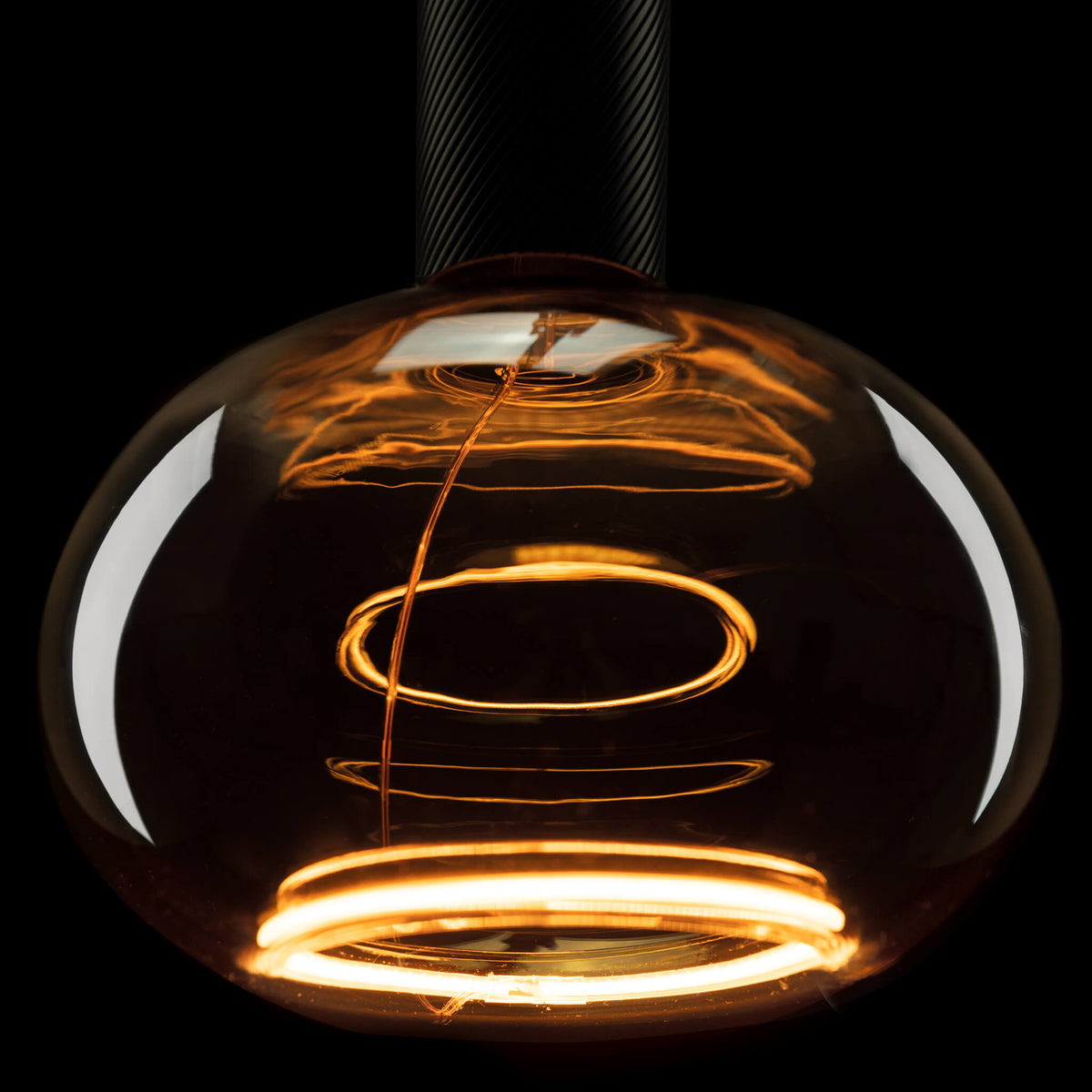 SEGULA LED Floating Oval 200 smokey grau – E27, 5 W, 1.900 K, dimmbar – Bild 3
