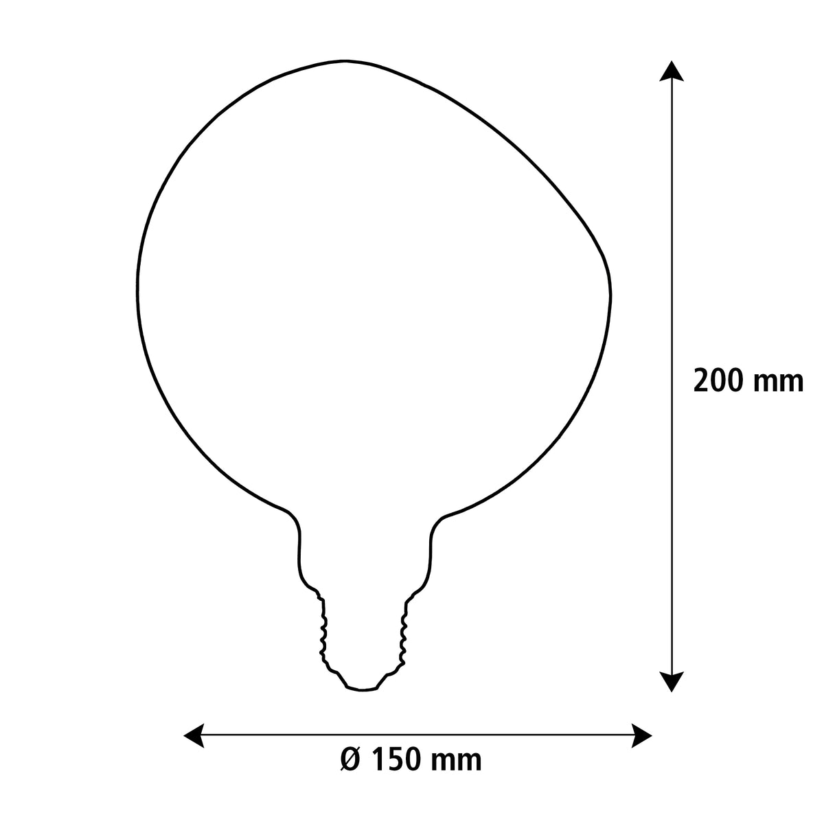 SEGULA LED Floating Globe 150 45° golden – E27, 4,5 W, 2.200 K, dimmbar – Bild 6