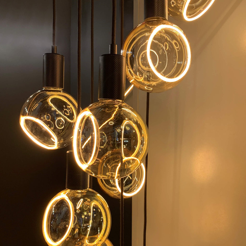 SEGULA LED Floating Globe 150 45° golden – E27, 4,5 W, 2.200 K, dimmbar – Bild 4