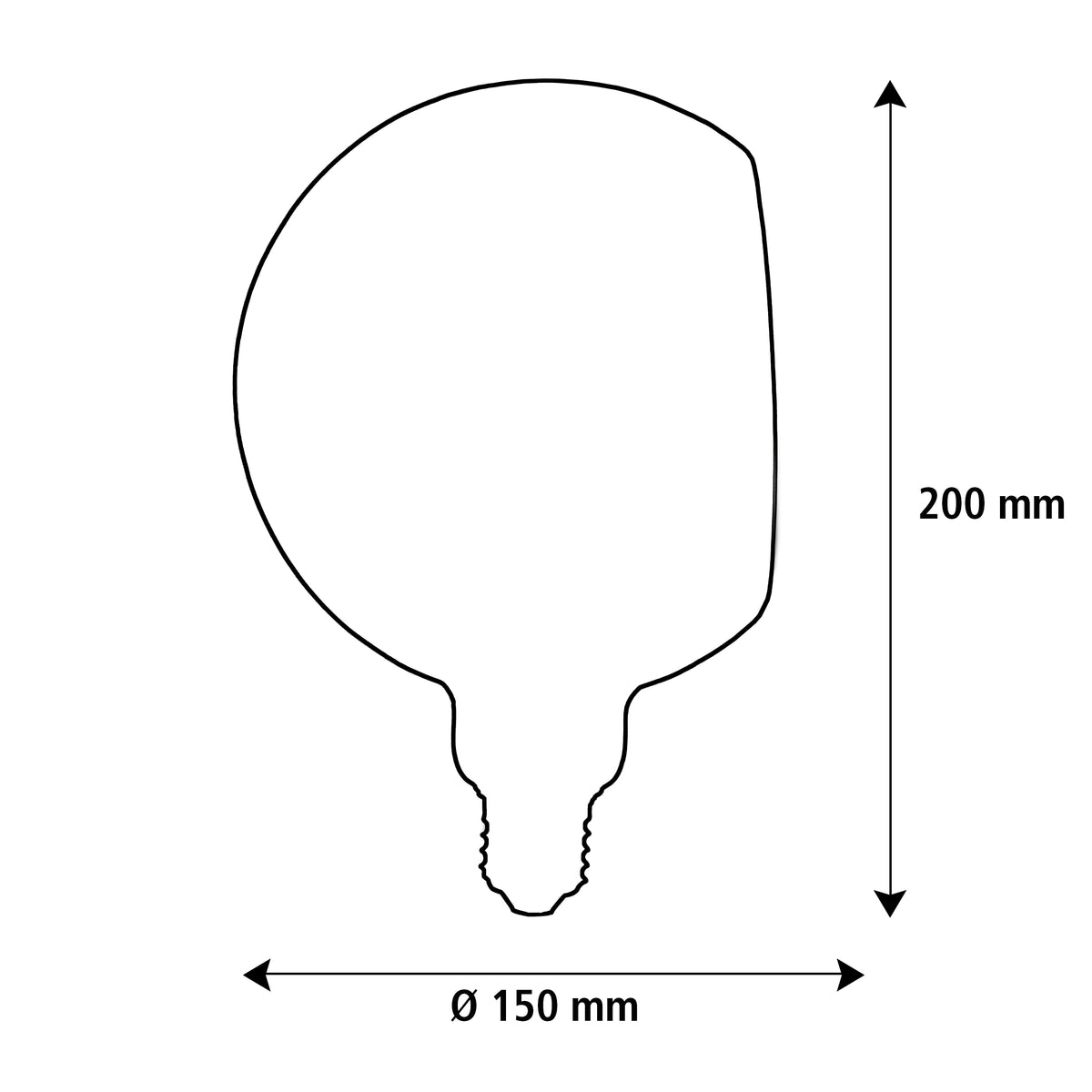 SEGULA LED Floating Globe 150 90° golden – E27, 4,5 W, 2.200 K, dimmbar – Bild 6