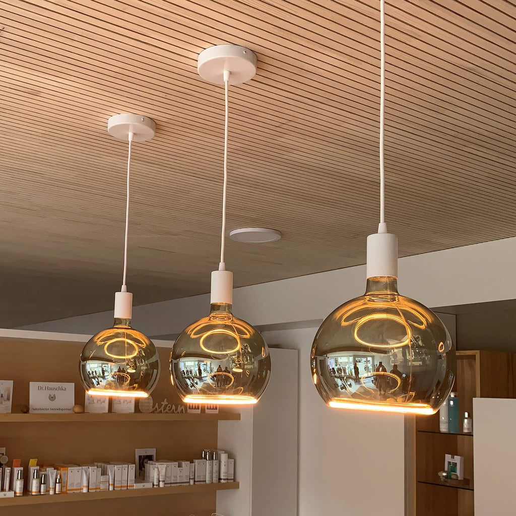 SEGULA LED Floating Globe 200 smokey grau – E27, 6 W, 1.900 K, dimmbar – Bild 6