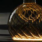 SEGULA LED Floating Globe 150 twisted smokey grau – E27, 6 W, 1.900 K, dimmbar – Bild 5