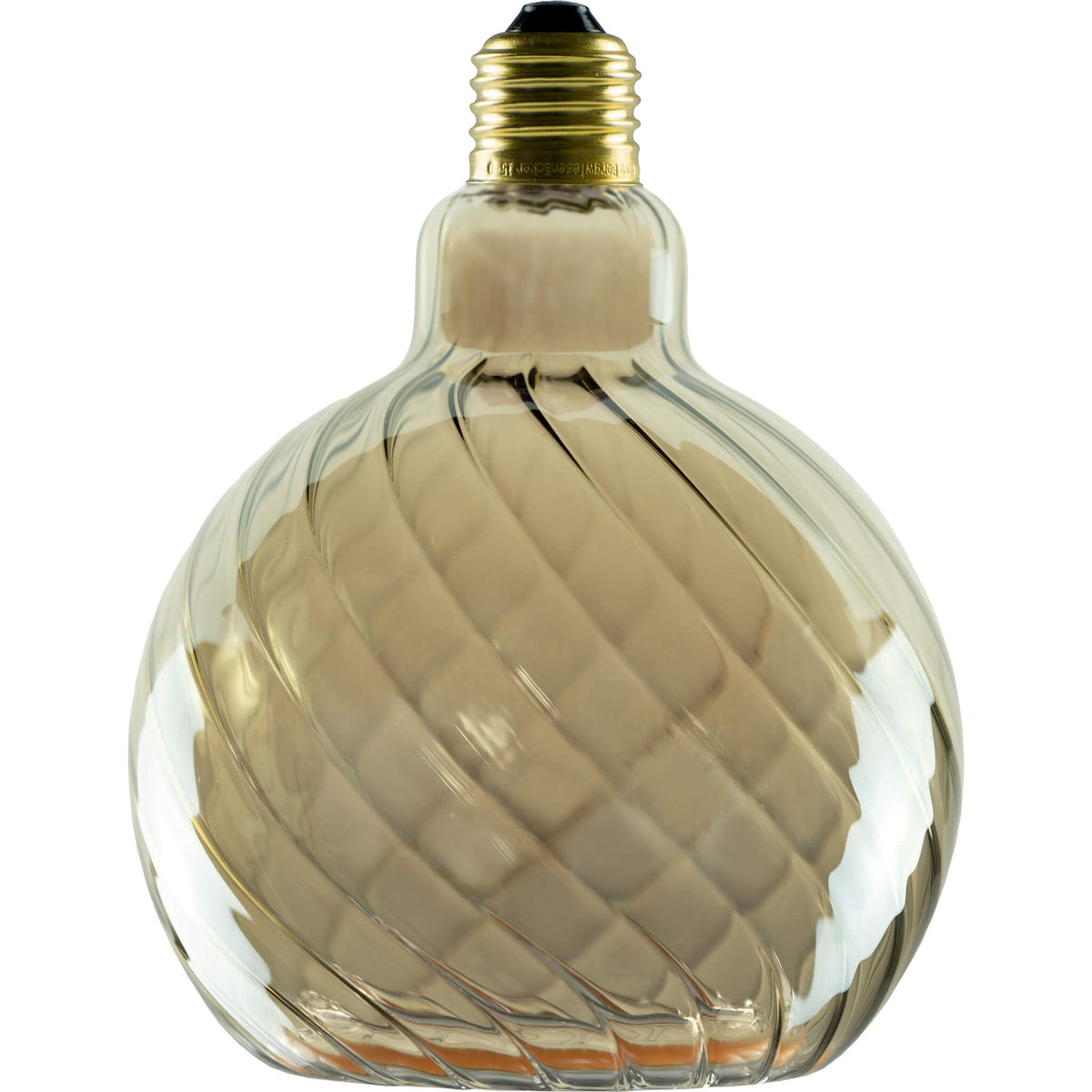 SEGULA LED Floating Globe 125 twisted smokey grau – E27, 6 W, 1.900 K, dimmbar – Bild 1
