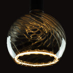 SEGULA LED Floating Globe 200 twisted smokey grau – E27, 6 W, 1.900 K, dimmbar – Bild 3