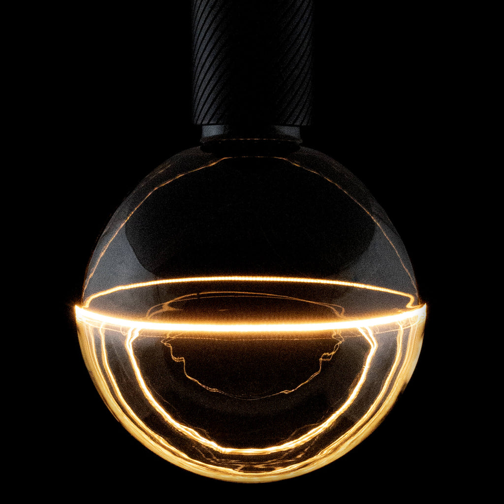 SEGULA LED Illusion Globe 127 2tones schwarz klar – E27, 5,2 W, 1.900 K, dimmbar – Bild 2