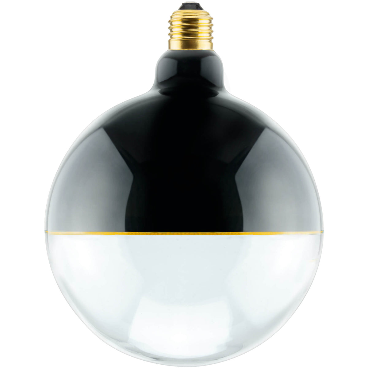 SEGULA LED Illusion Globe 145 2tones schwarz klar – E27, 5,2 W, 1.900 K, dimmbar – Bild 1