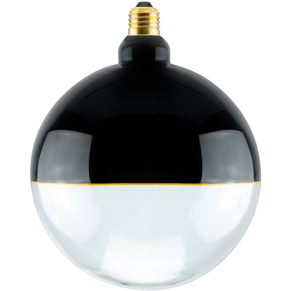 SEGULA LED Illusion Globe 188 2tones schwarz klar – E27, 5,8 W, 1.900 K, dimmbar – Bild 1