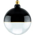 SEGULA LED Illusion Globe 188 2tones schwarz klar – E27, 5,8 W, 1.900 K, dimmbar – Bild 1