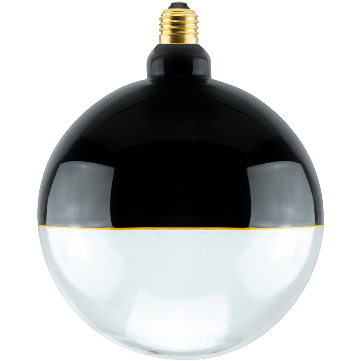 SEGULA LED Illusion Globe 188 2tones schwarz klar – E27, 5,8 W, 1.900 K, dimmbar – Bild 1