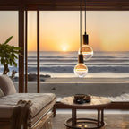 SEGULA LED Illusion Globe 145 2tones gelb blau – E27, 5,8 W, 1.900 K, dimmbar – Bild 3
