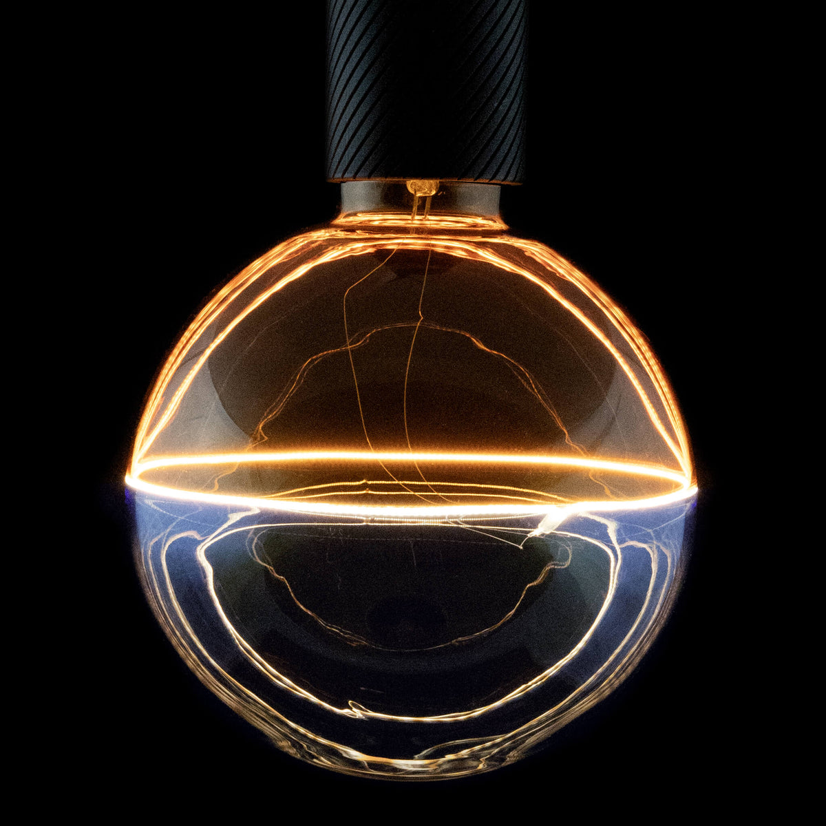 SEGULA LED Illusion Globe 145 2tones gelb blau – E27, 5,8 W, 1.900 K, dimmbar – Bild 2