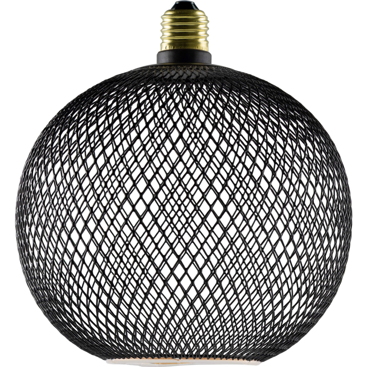 SEGULA LED Floating Cage Globe 180 schwarz – E27, 5 W, 2.200 K, dimmbar – Bild 1