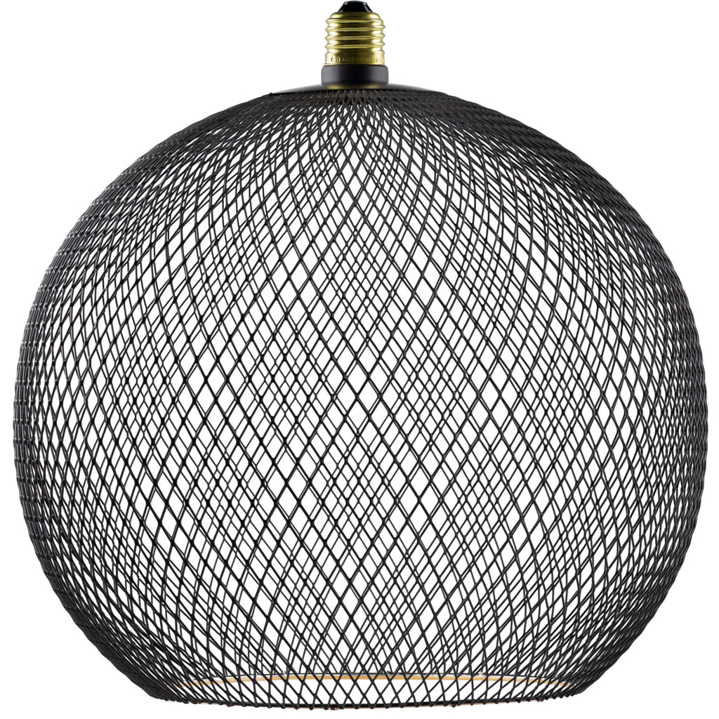 SEGULA LED Floating Cage Globe 300 schwarz – E27, 5 W, 2.200 K, dimmbar – Bild 1