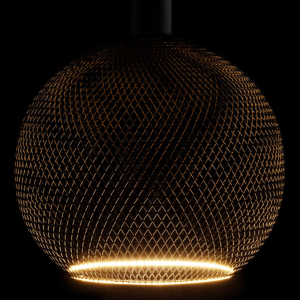 SEGULA LED Floating Cage Globe 300 schwarz – E27, 5 W, 2.200 K, dimmbar – Bild 2