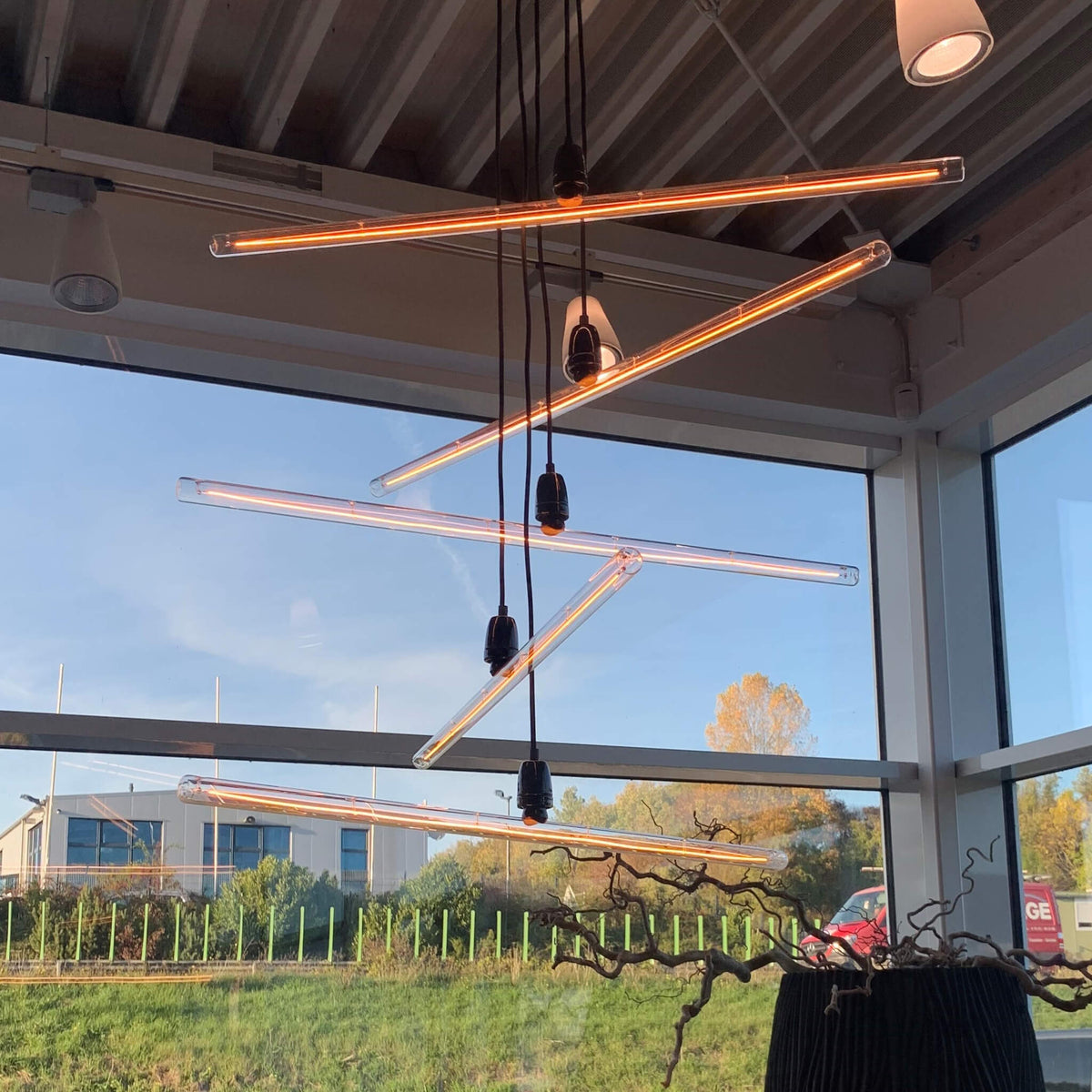 SEGULA LED Linienlampe 1000 mm klar – S14d, 6 W, 2.200 K, dimmbar – Bild 4